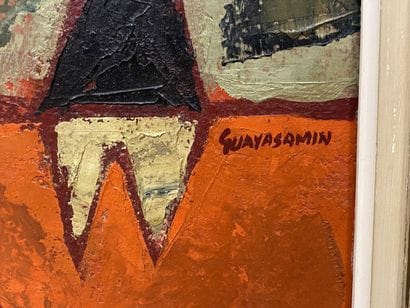 Oswaldo GUAYASAMIN (1919-1999).

The Bull...