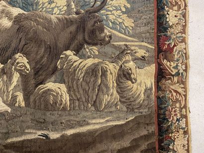 AUBUSSON, XVIIIth.

Tapestry in wool and...