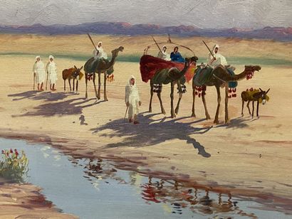 Vincent MANAGO (1880-1936).

The Caravan...