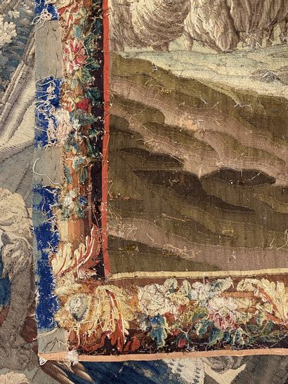 AUBUSSON, XVIIIth.

Tapestry in wool and...