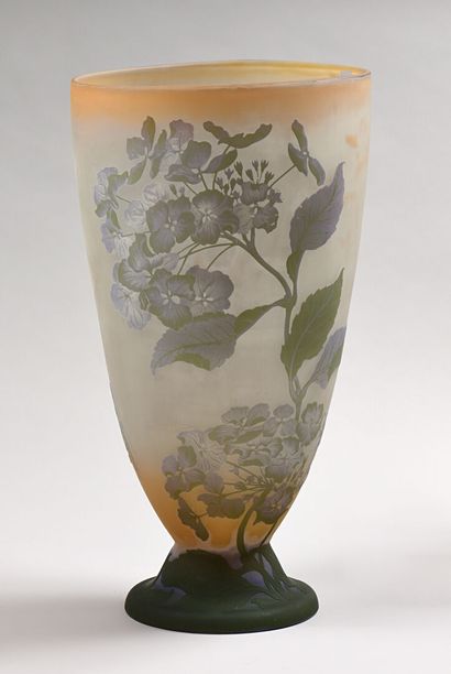 Émile GALLÉ (1846-1904).

Important vase...