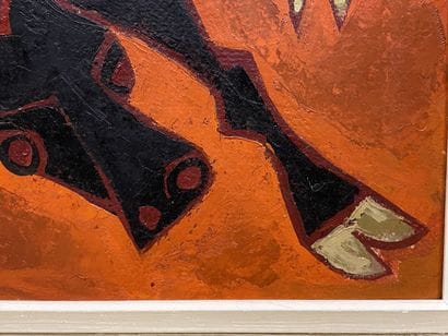 Oswaldo GUAYASAMIN (1919-1999).

The Bull...