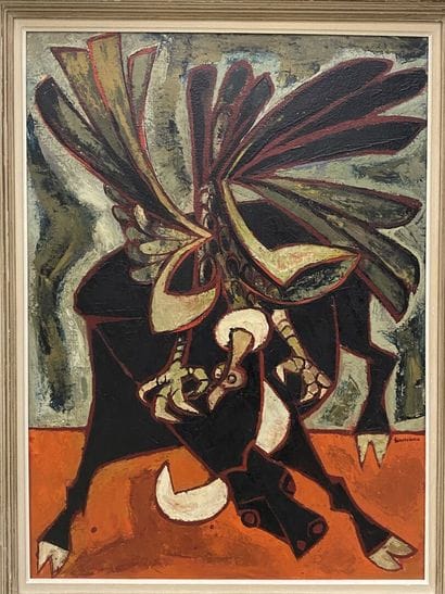Oswaldo GUAYASAMIN (1919-1999).

The Bull...