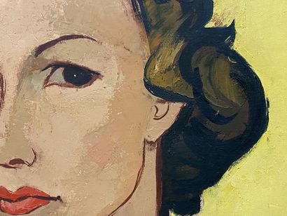 Oswaldo GUAYASAMIN (1919-1999).

Portrait...