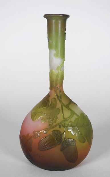 Émile GALLÉ (1846-1904).

Small soliflore...