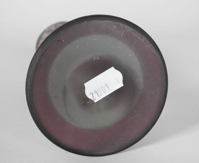 Émile GALLÉ (1846-1904).

Tapered vase on...