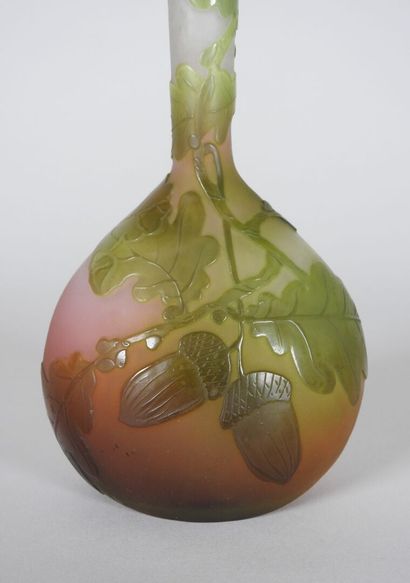 Émile GALLÉ (1846-1904).

Small soliflore...