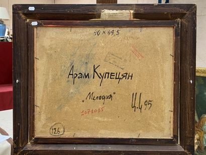 Aram KOUPETSIAN (born in 1928).

Melodies.

Mixed...
