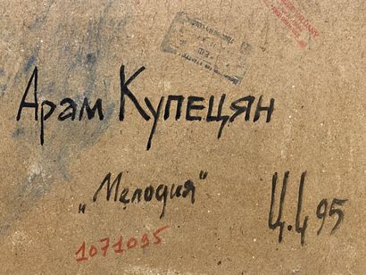 Aram KOUPETSIAN (born in 1928).

Melodies.

Mixed...