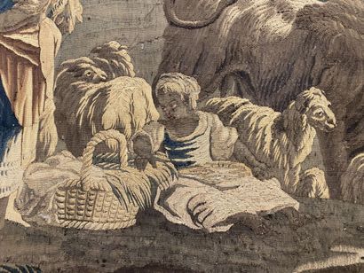 AUBUSSON, XVIIIth.

Tapestry in wool and...