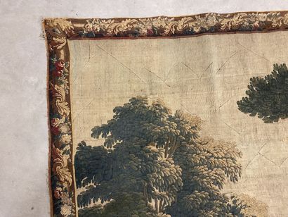 AUBUSSON, XVIIIth.

Tapestry in wool and...