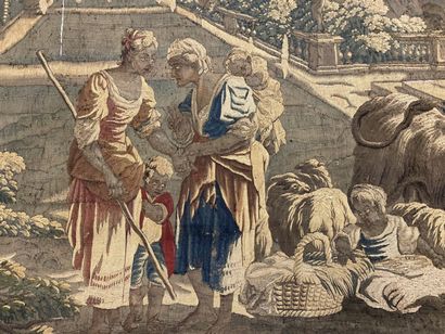 AUBUSSON, XVIIIth.

Tapestry in wool and...