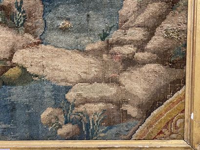 SOAPERIES, end of XVIIe.

Fragment of tapestry...