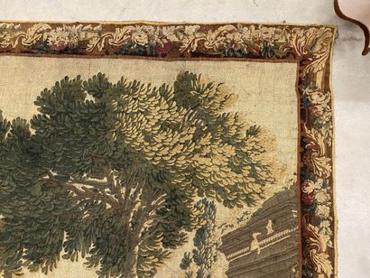 AUBUSSON, XVIIIth.

Tapestry in wool and...