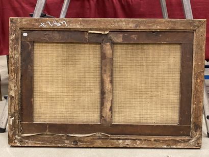 SOAPERIES, end of XVIIe.

Fragment of tapestry...