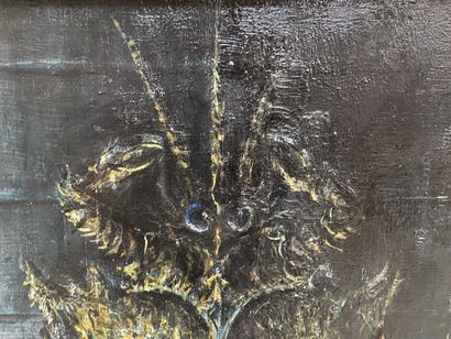 Pierre CLAYETTE (1930-2005).

The Armorial.

Oil...