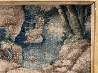 SOAPERIES, end of XVIIe.

Fragment of tapestry...