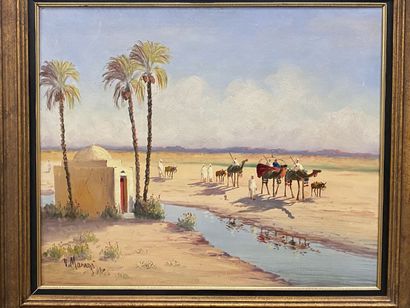 Vincent MANAGO (1880-1936).

The Caravan...