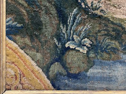 SOAPERIES, end of XVIIe.

Fragment of tapestry...