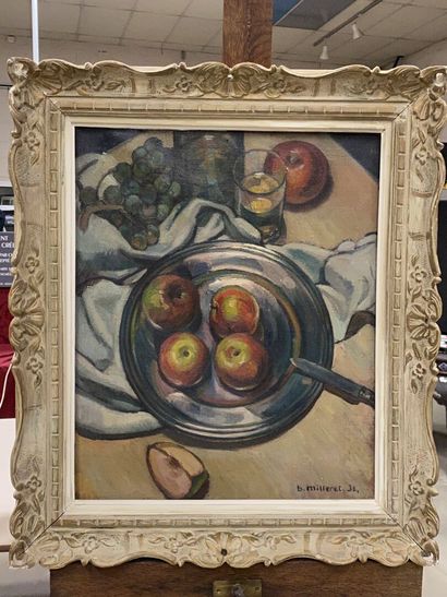 Bernard MILLERET (1883-1957).

Still life...