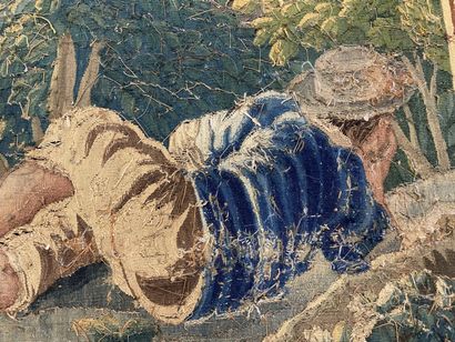 AUBUSSON, XVIIIth.

Tapestry in wool and...