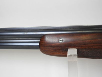 MERKEL shotgun with juxtaposed barrels gauge...