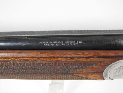 VERNEY-CARRON shotgun with superimposed barrels...