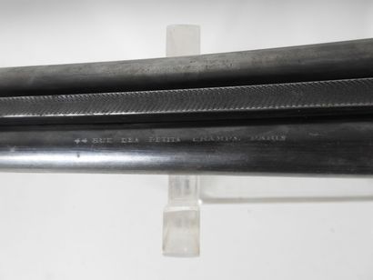 Fusil de chasse anglais à platines signées...