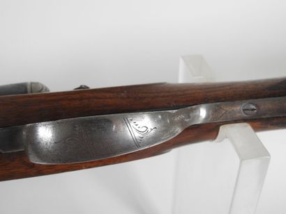 Fusil de chasse de marque GAUTHEY à canons...
