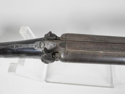 Fusil à pistons à percussion centrale à canons...