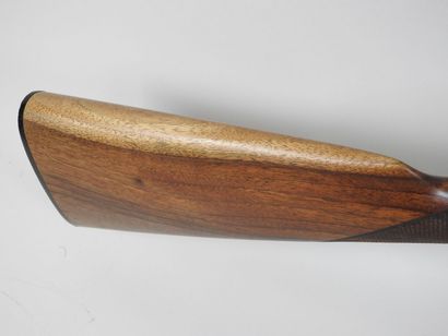 VERNEY-CARRON shotgun with superimposed barrels...
