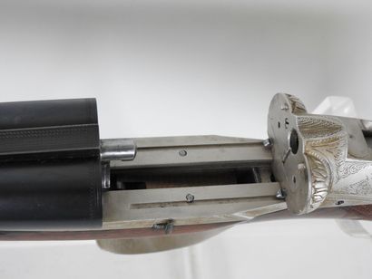 Fusil de chasse à canons juxtaposés calibre...