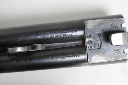 Rifle DARNE model R13 with juxtaposed barrels...