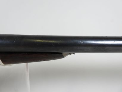 Belgian craftsman rifle with side-by-side...