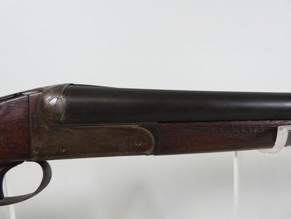 Fusil de chasse d'artisan stéphanois à canons...