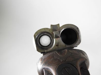 Fusil de chasse d'artisan stéphanois à canons...