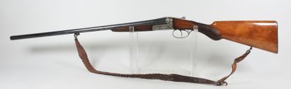 Fusil d'artisan stéphanois à canons juxtaposés,...