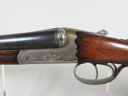 Fusil d'artisan stéphanois à canons juxtaposés,...