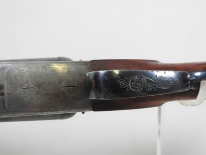 Shotgun MERKEL model 80.1000, with side-by-side...