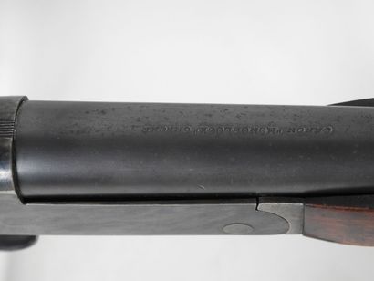 Rifle of mark AYA model COSMOS, with a barrel...