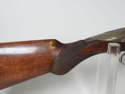 Fusil de chasse de marque GAUTHEY à canons...