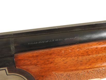 Fusil italien à canons superposés à bande...