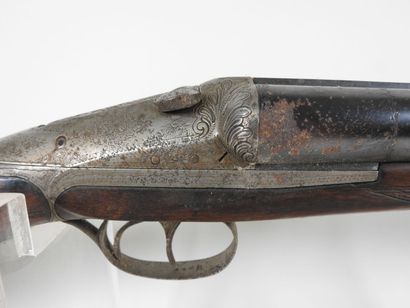 Fusil de marque DARNE R12 à canons juxtaposés...
