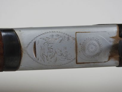 Italian shotgun model SUPER BRAC with superimposed...
