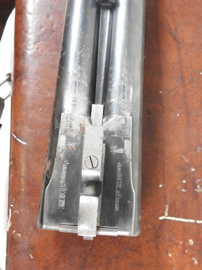Fusil de chasse anglais à platines signées...