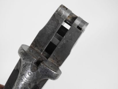 Fusil de chasse d'artisan stéphanois signé...