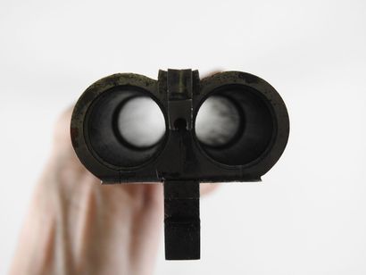 Fusil de chasse d'artisan à canons juxtaposés...