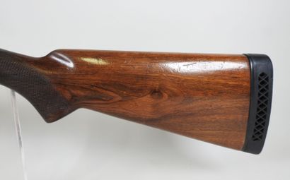 MIROKU brand shotgun with stacked 20 gauge...