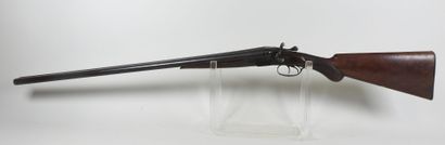 Piston rifle with juxtaposed barrels gauge...
