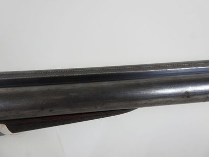 Fusil de chasse anglais à platines signées...